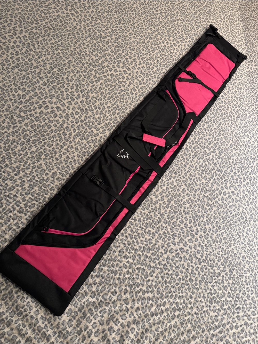 Himal Black & Pink Travel Ski Bag
